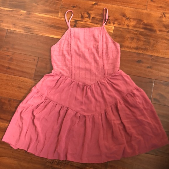 Wild Fable | Women's Grape Purple Sleeveless Tiered Skater Dress - Picture 5 of 9